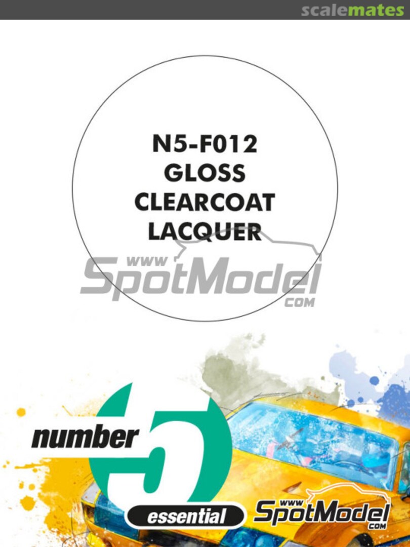 Boxart Gloss clearcoat lacquer  Number Five
