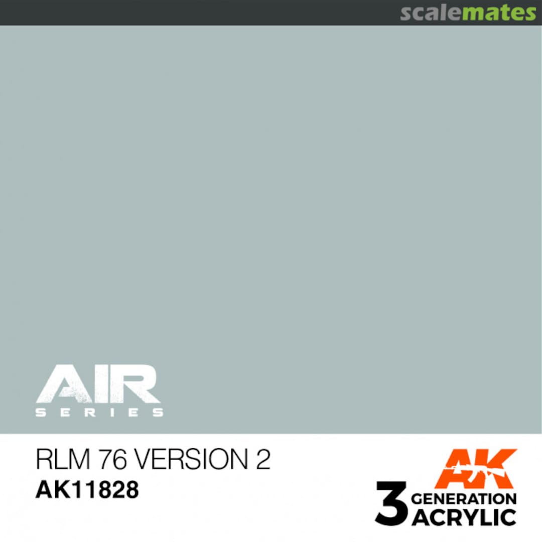 Boxart RLM 76 Version 2 AK 11828 AK 3rd Generation - Air