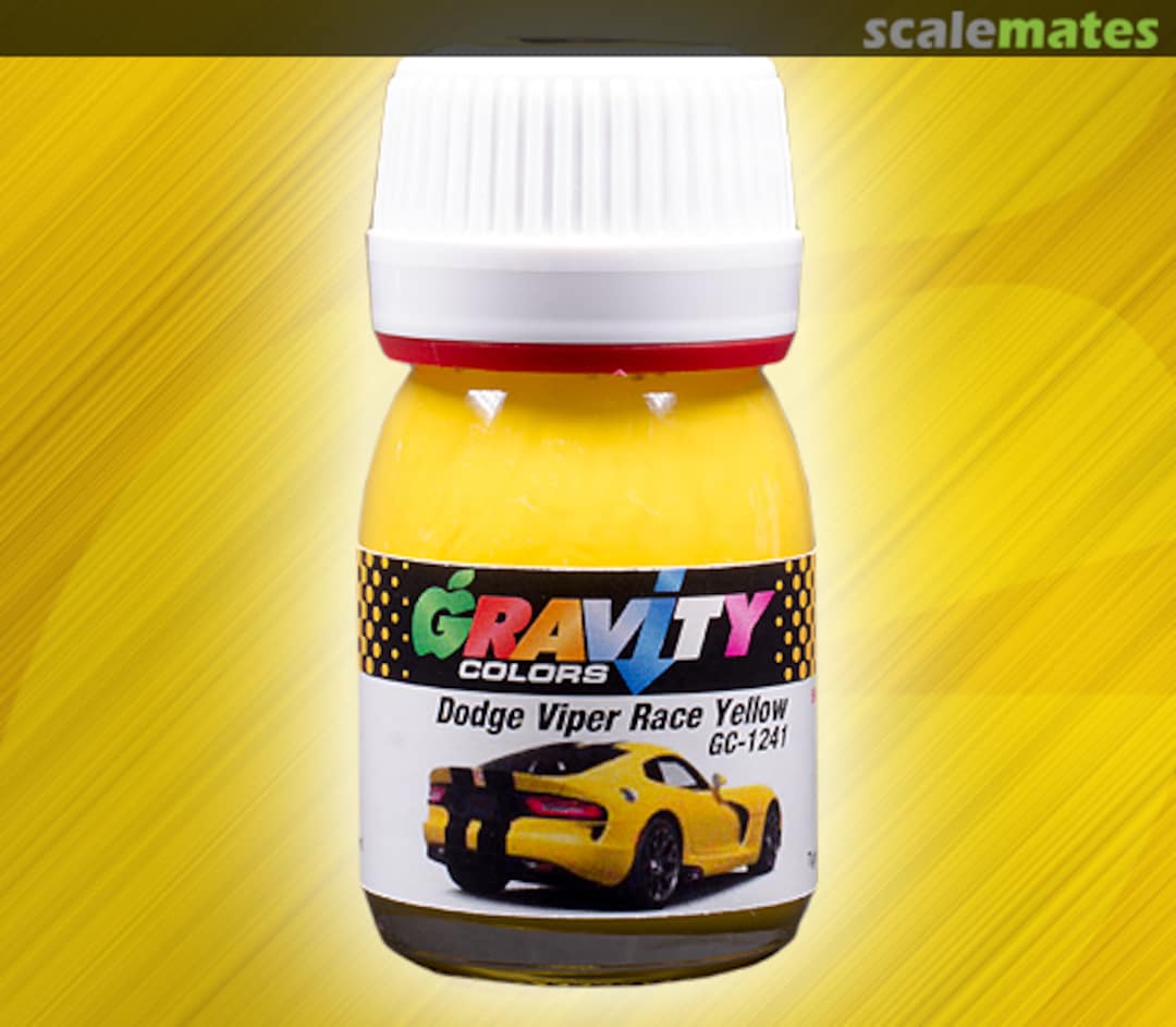 Boxart Dodge Viper Race Yellow  Gravity Colors