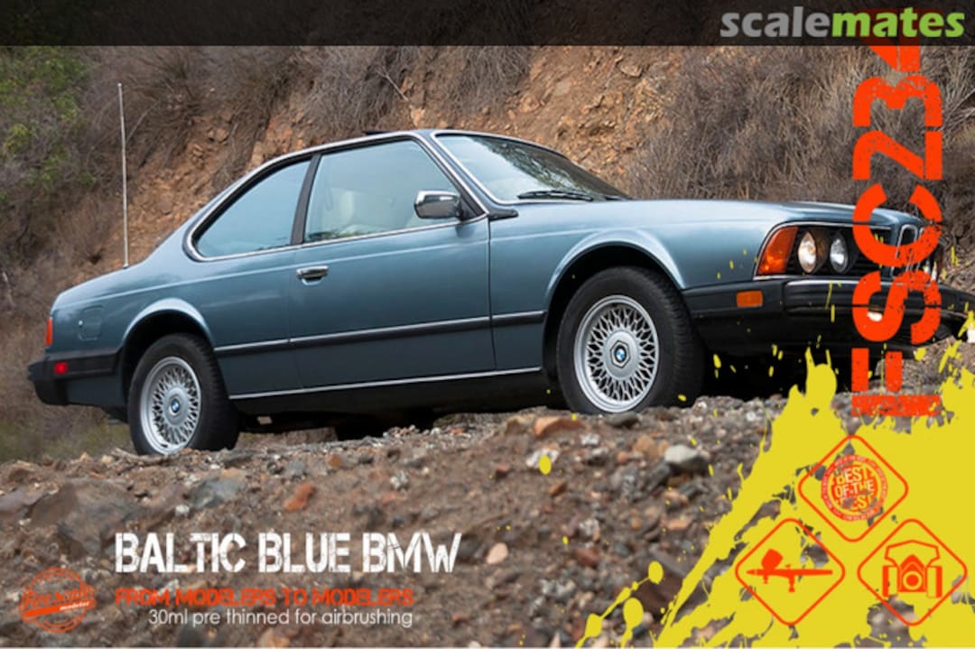Boxart Baltic Blue BMW  Fire Scale Colors