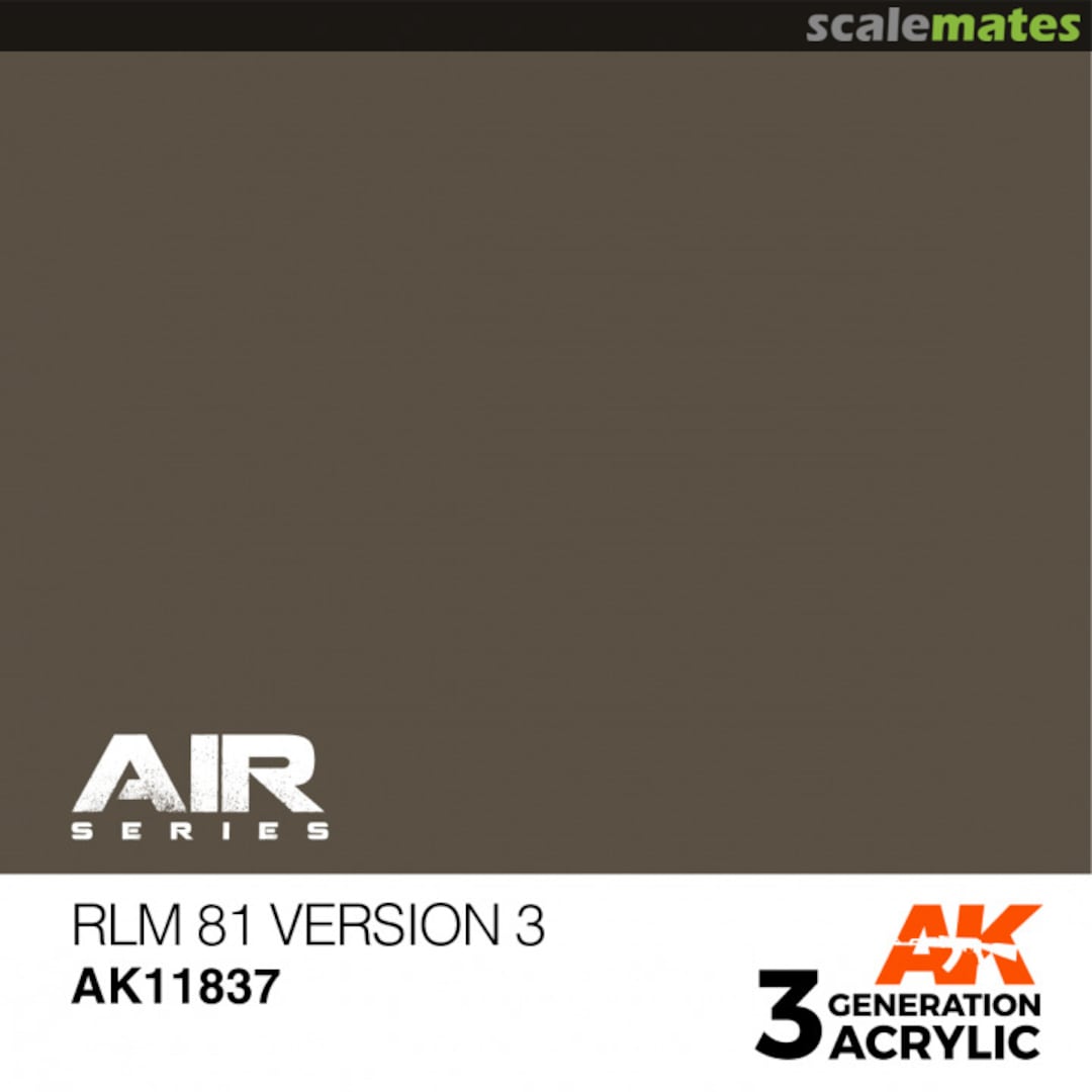 Boxart RLM 81 Version 3 AK 11837 AK 3rd Generation - Air