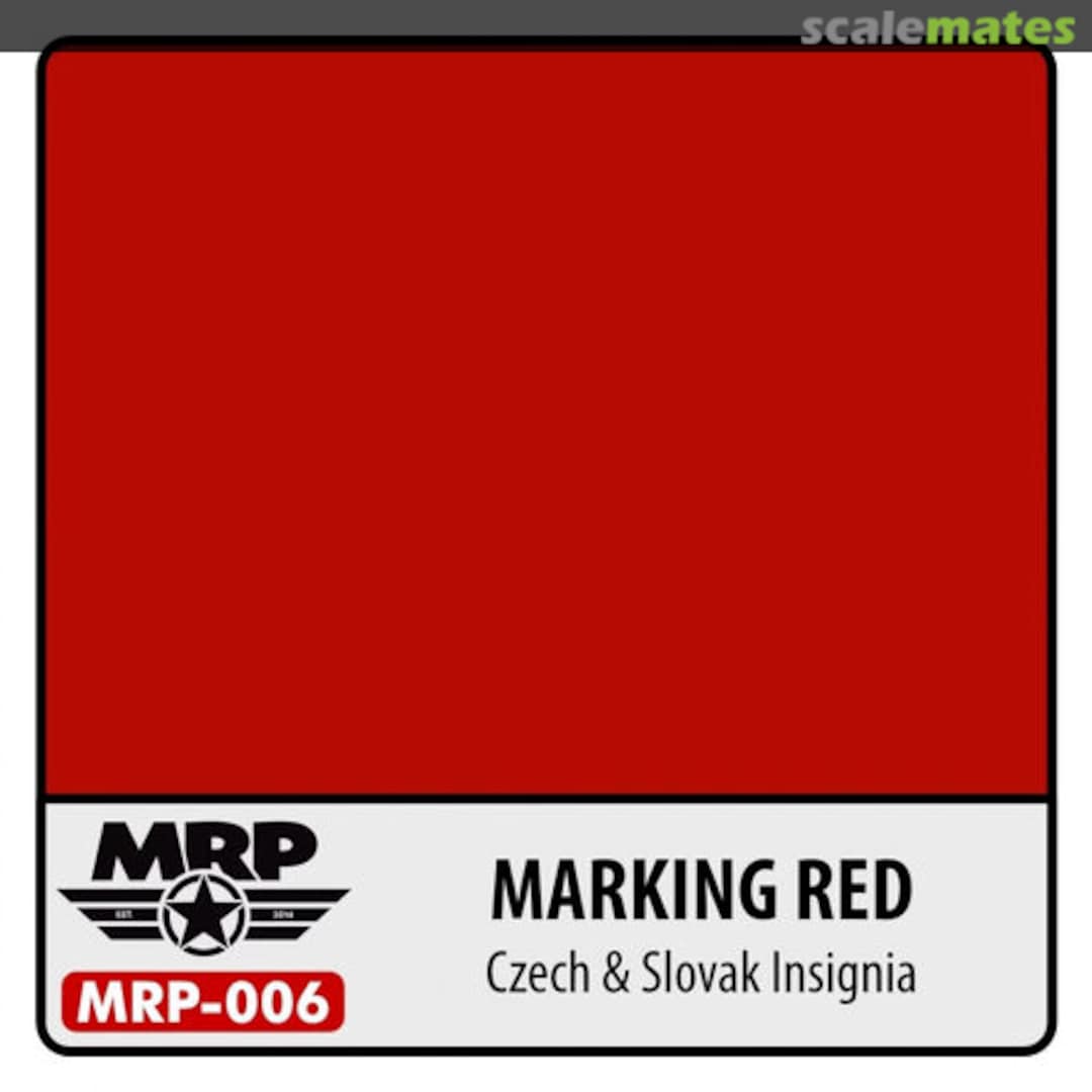 Boxart MRP-006 Marking Red - Czech & Slovak Insignia MRP-006 MR.Paint