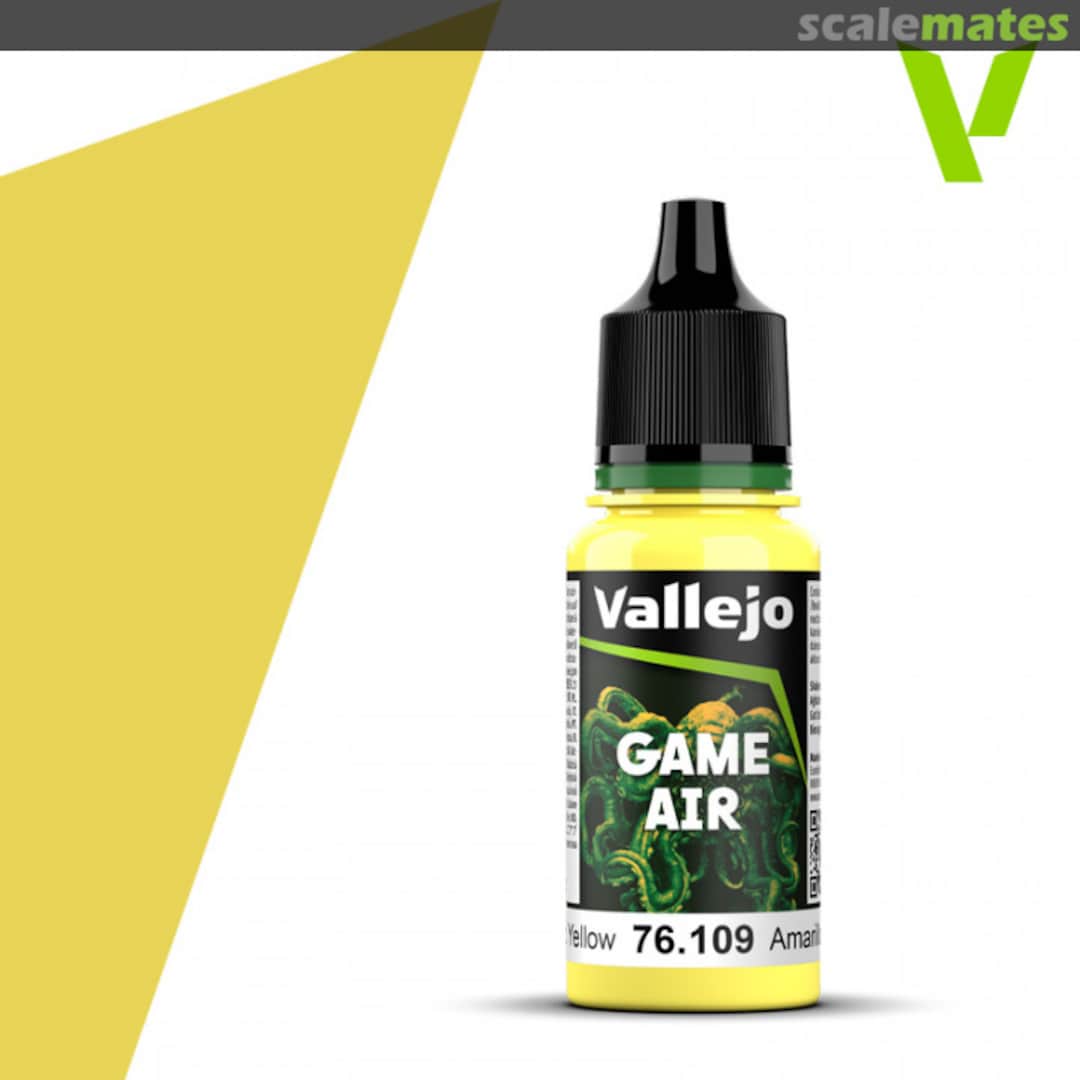Boxart Toxic Yellow   Vallejo Game Air