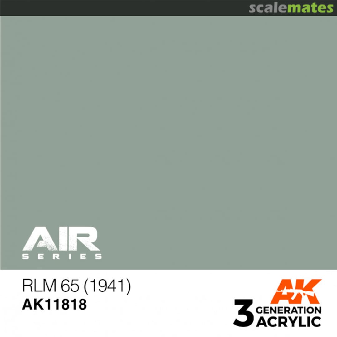 Boxart RLM 65 (1941) AK 11818 AK 3rd Generation - Air