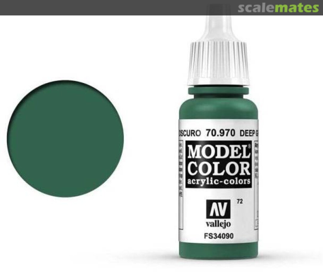 Boxart Deep Green - FS34090 70.970, 970, Pos. 72 Vallejo Model Color