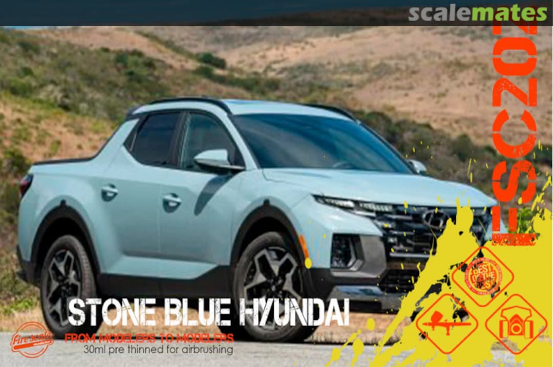 Boxart Stone Blue Hyundai  Fire Scale Colors