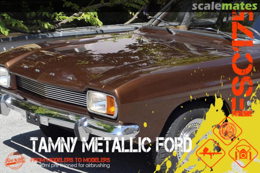 Boxart Tamny Metalic 2 Ford  Fire Scale Colors