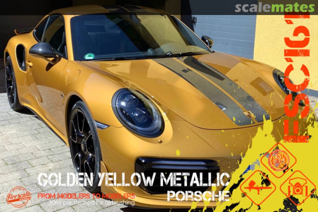 Boxart Golden Yellow Metallic  Fire Scale Colors