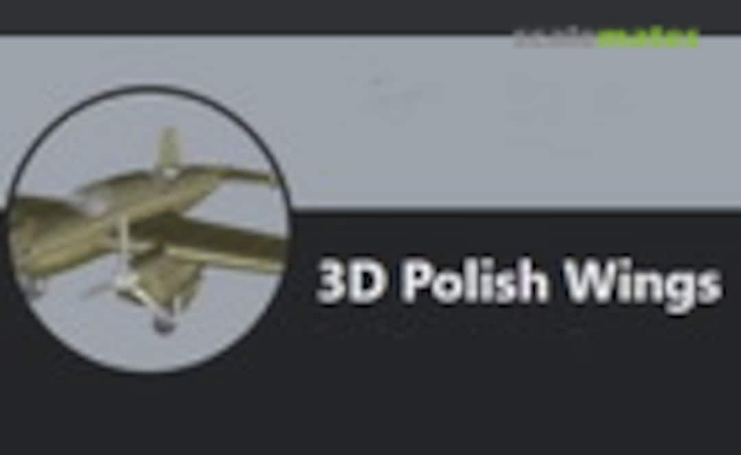 3d Polish Wings Logo