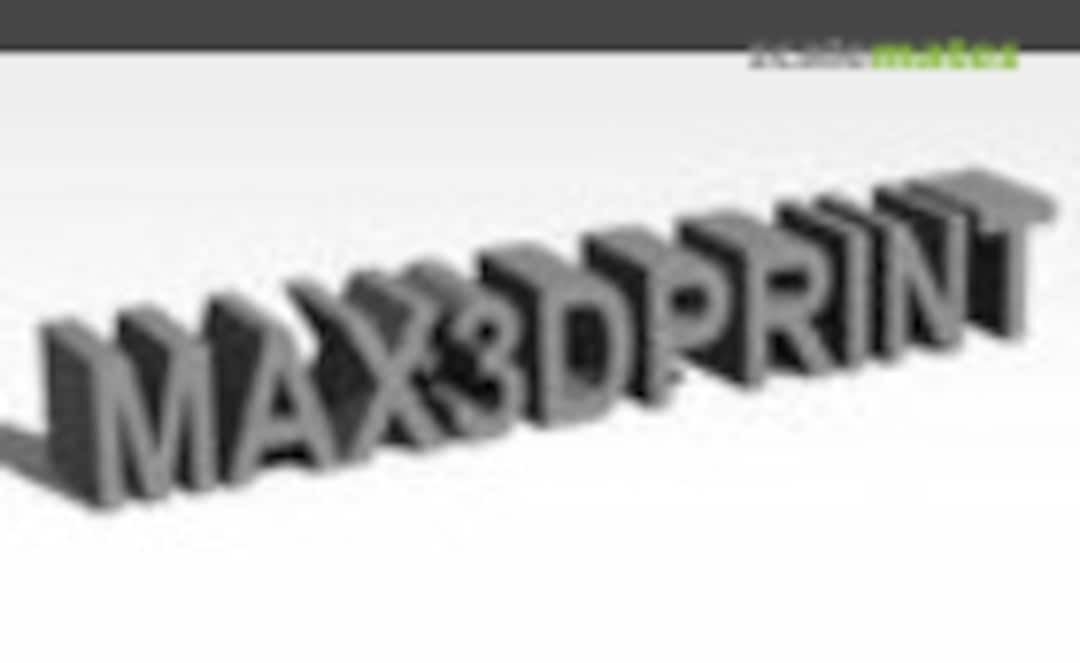 Max3Dprint Logo