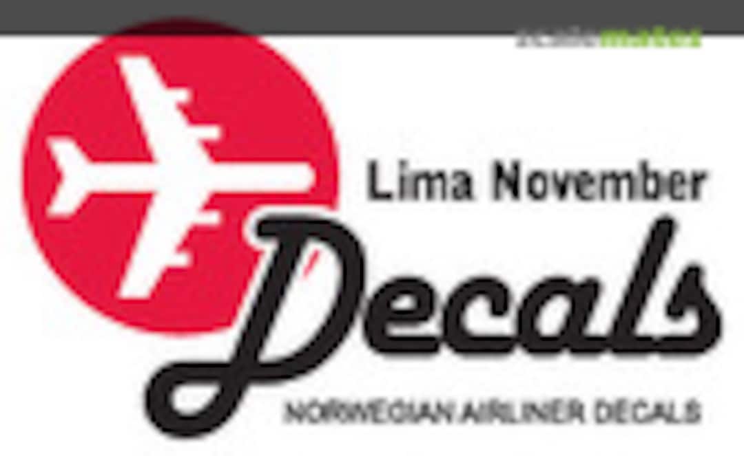 Lima November Decals Logo