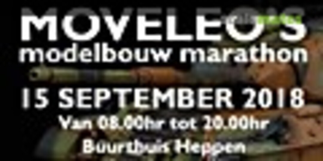 Moveleo's Modelbouw Marathon in Leopoldsburg
