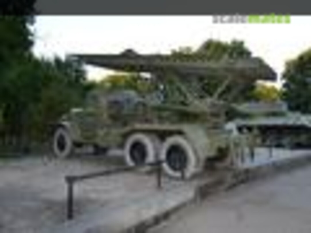 BM-13NN Katyusha on ZiS-151 chassis