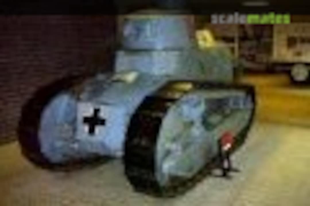 Micro-scale Renault FT-17 Light Tank : r/DigitalLego